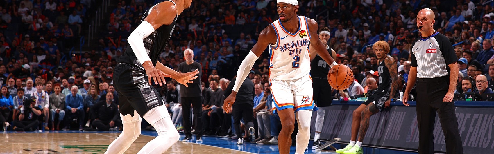 开云棋牌-张佳玮：切特远射都被文班送出底线 SGA小打大雷霆队史仅一人可比