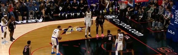 开云体育-乐了！暂停回来东契奇罚完第二球其他人动起来了 77：不是3罚吗？